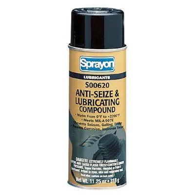 Sprayon S00620000 Anti-Seize & Lubricants, 11 1/4 oz Aerosol Can