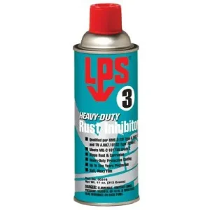 LPS 00316 LPS 3 Premier Rust Inhibitor, 11 oz Aerosol Can (12 Cans)
