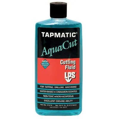 LPS 01216 Tapmatic AquaCut Cutting Fluids, 16 oz Bottle (12 Bottles)
