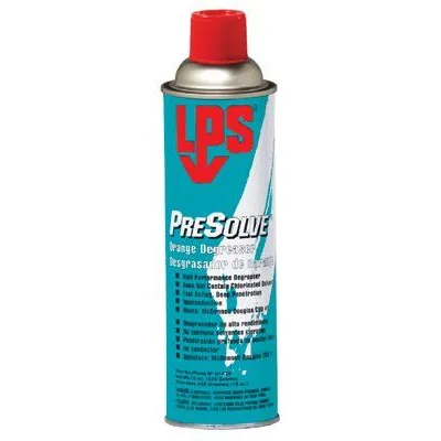 LPS 01420 PreSolve Orange Degreasers, 15 oz Aerosol Can (12 Cans)