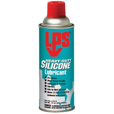 LPS 01516 Heavy-Duty Silicone Lubricants, 13 oz Aerosol Can (12 Cans)
