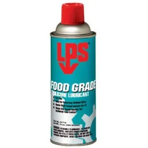 LPS 01716 Food Grade Silicone Lubricants, 10 oz Aerosol Can (12 Cans)
