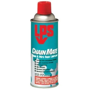 LPS 02416 ChainMate Chain and Wire Rope Lubricants, 16 oz Aerosol Can (12 Cans)