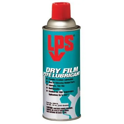 LPS 02616 Dry Film Silicone Lubricants, 12 oz Aerosol Can (12 Cans)
