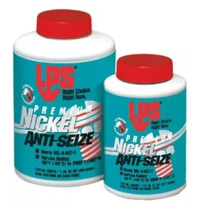 LPS 03908 Copper Anti-Seize Lubricants, 1/2 lb Brush Top Bottle (12 Bottles)