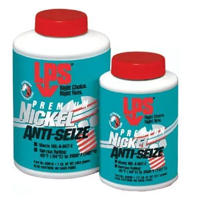 LPS 03908 Copper Anti-Seize Lubricants, 1/2 lb Brush Top Bottle (12 Bottles)