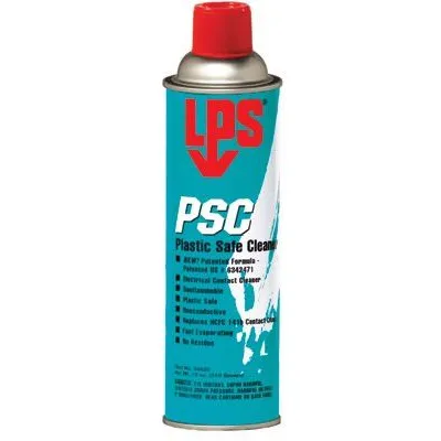 LPS 04620 PSC Plastic Safe Cleaners, 18 oz Aerosol Can (12 Cans)