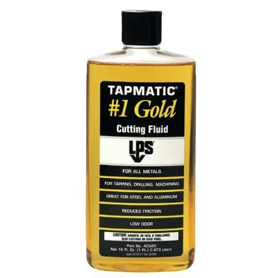 LPS 40320 TapMatic #1 Gold Cutting Fluids, 16 fl oz Bottle (12 Bottles)