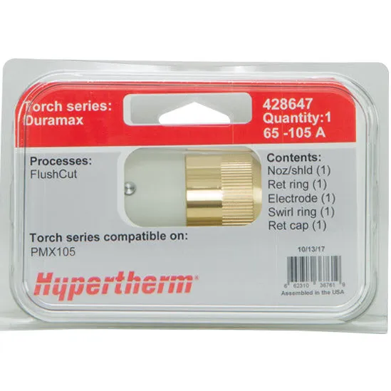 Hypertherm Duramax FlushCut 105 A Consumable Kit 428647