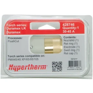 Hypertherm Duramax FlushCut 45 A Consumable Kit 428746
