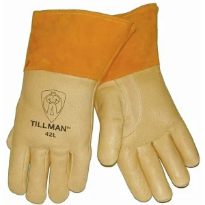 Tillman 42 Premium Heavy Weight Top Grain Pigskin MIG Welding Gloves (1 pair)
