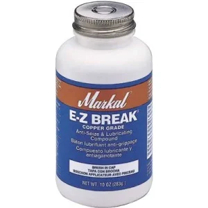 Markal 08910 E-Z Break Anti-Seize Compound, 10 oz Brush-In-Cap (1 Can)