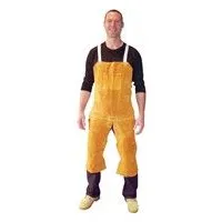 Tillman 4342 24″ x 42″ Brown Leather Split Leg Bib Apron (1 Apron)
