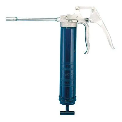 Lincoln Industrial 1132 Pistol Grip Heavy-Duty Grease Guns, 14.5 oz Cartridge, 5 in Extension/Coupler (1 EA)