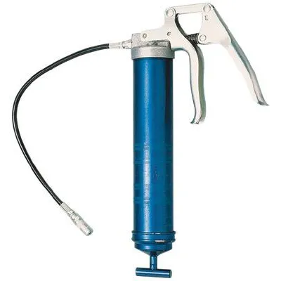 Lincoln Industrial 1133 Pistol Grip Heavy-Duty Grease Guns, 14.5 oz Cartridge, 18″ Whip Hose/Coupler (1 EA)