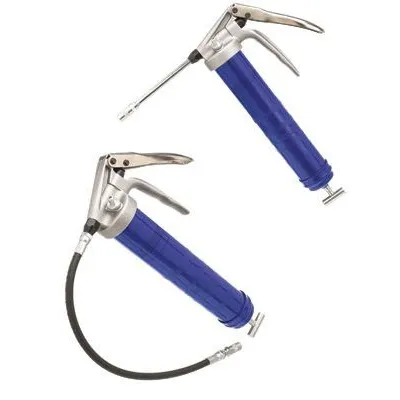 Lincoln Industrial 1134 Pistol Grip Heavy-Duty Grease Guns, 14.5 oz, 7,500 psi, 18″ Whip Hose/Coupler (1 EA)