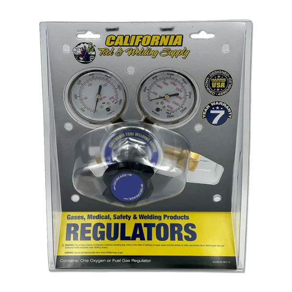 CALIFORNIA TOOL & WELDING SUPPLY BY HARRIS 4400256 OXYGEN REGULATOR