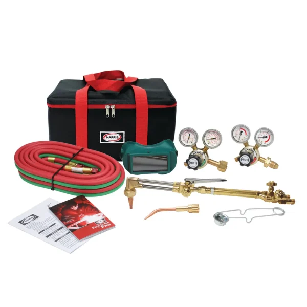 Harris 4400375 VH10C801-300 DLX Ironworker® V-Series Medium Duty Acetylene Cutting Outfit Kit (1 Kit)