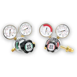 HARRIS® 4408578 Model 25GX-15-510 and Model 25GX-145-540 Pair Pack Single-Stage Pressure Regulators