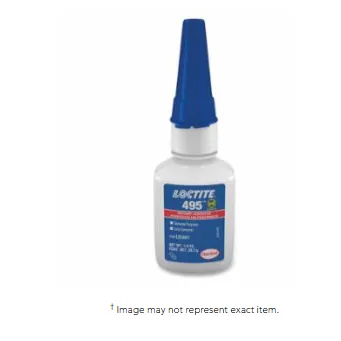 495™ Super Bonder® Instant Adhesive, 1 oz, Bottle, Clear