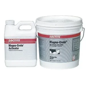 Loctite 235572 Fixmaster Magna-Crete, 1 gal, Bottle/Bucket Kit, Grey (1 EA)