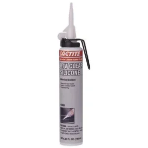 Loctite 40481 Superflex RTV, Silicone Adhesive Sealants, 190 mL Power Can, Clear (6 Cans)