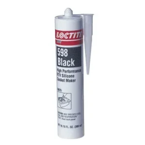 Loctite 59875 High Performance RTV Silicone Gasket Maker, 300 mL Cartridge, Black (1 Cartridge)
