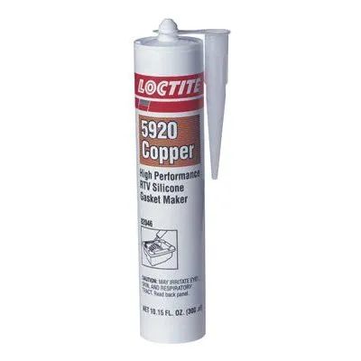 Loctite 82046 5920 Copper, High Performance RTV Silicone Gasket Maker, 300 mL Cartridge, Copper (1 Cartridge)