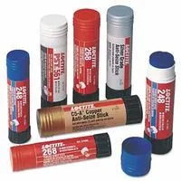 Loctite 826035 QuickStix 268 High Strength Threadlockers, 19 g, 3/4 in Thread, Red (1 EA)