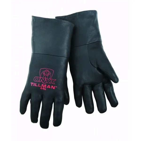 Tillman 44 Black Top Grain Kidskin Onyx TIG Gloves (1 Pair)