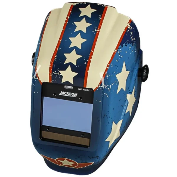 Jackson Welding Helmet – Stars & Scars Insight Lens 46101