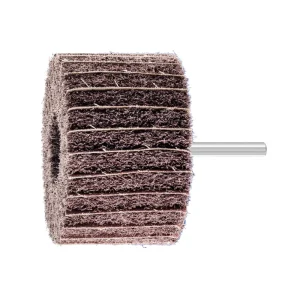 PFERD 46222 POLINOX® Mounted Flap Wheel, 3″ x 2, 100 Grit, Interleaved, 1/4″ Shank, AO, 10/BOX