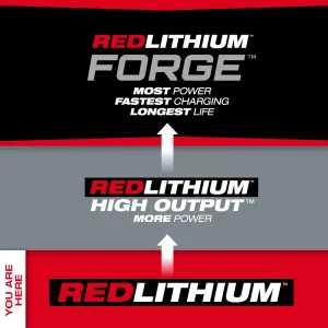 MILWAUKEE® TOOL 48-11-1850 M18™ REDLITHIUM™ XC 5.0Ah Extended Capacity Battery Pack