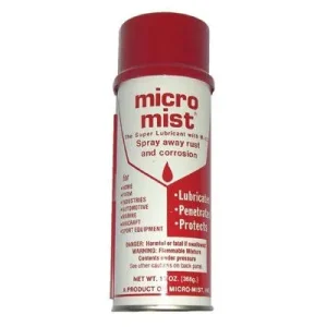 Micro-Mist 1615 Foaming Lubricant, 16 oz Aerosol Can (12 Cans)