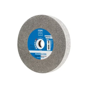 PFERD 48425 POLINOX® Unitized Wheel, 6″ x 1 x 1, Fine, Medium-Hard, 6AF, Aluminum oxide