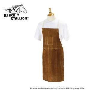 Revco 48A S48″ Side Split Cowhide Leather Welding Bib Apron (1 Apron)