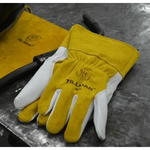 Tillman MIG Welding Gloves (Top Grain Goatskin/Split Cowhide) #48