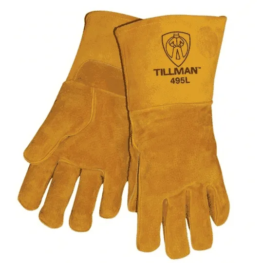 Tillman Stick Welding Gloves, Pigskin #495