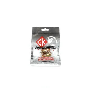 CK Stubby Gas Lens Collet Bodies for 17/18/26 Style Torches (Assorted Sizes 0.020″, 0.040″,1/16, 3/32, 1/8, 5/32) – 2 Pack