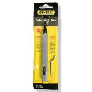 General Tools – Swivel Head Deburring Tool, Metal Handle, 5-1/8 in L