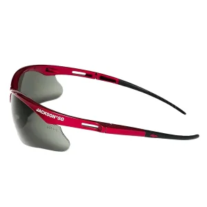 Jackson Safety 50016 Safety Glasses – Smoke Lens – Hardcoat