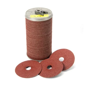 SAIT 50020 2A Aluminum Oxide General Purpose Fiber Disc, 5″ x 7/8″, 24 Grit, 25/BOX