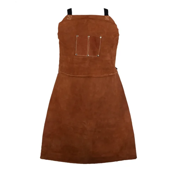 TRUST 5050 PREM 24″X36″ WELDING BIB APRON NO-SPLIT, SIDE SPLIT COWHIDE