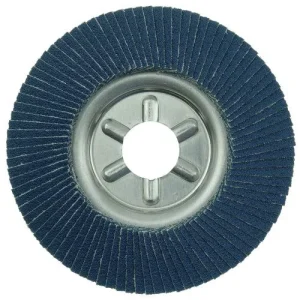Weiler Tiger Aluminum Back Flap Disc- 4 1/2″ Type 29 7/8 Arbor 60 Grit 50514