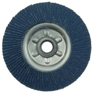 Weiler Tiger Aluminum Back Flap Disc- 4 1/2″ Type 29 w/Hub 80 Grit 50520