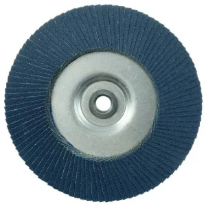 Weiler Tiger Aluminum Back Flap Disc- 7″ Type 29 w/Hub 60 Grit 50544