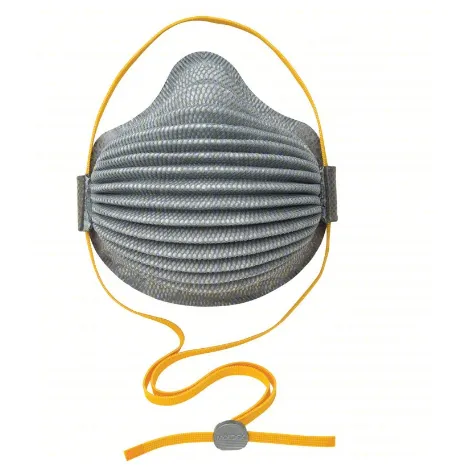 MOLDEX 4800 PARTICULATE RESPIRATOR AIRWAVE N95 OZONE/ORGANIC VAPOR ADJUSTABLE STRAP, 10/PACK