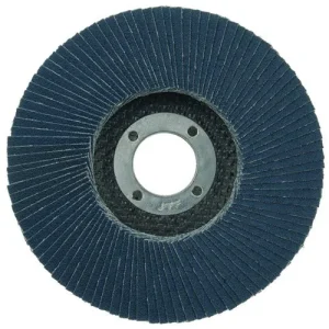 Weiler Tiger Big Cat Flap Disc – 4 1/2″ Type 27 7/8 Arbor 120 Grit 50806