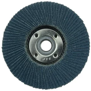 Weiler Tiger Big Cat Flap Disc – 4 1/2″ Type 27 w/Hub 60 Grit 50809