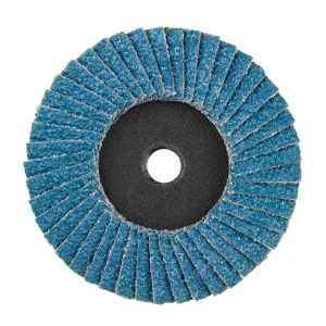 Weiler 50914 3″ BobCat Mini Abrasive Flap Disc, Flat (TY27), Type S Mount, 60Z, 10/BOX